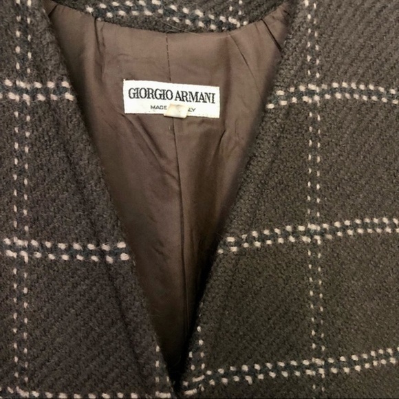 GIORGIO ARMANI wool short jacket size 4 - Picture 5 of 11